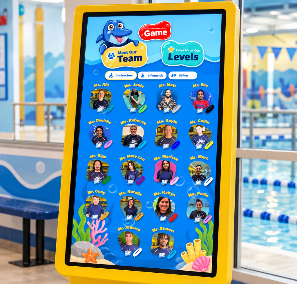 Interactive customer kiosk project